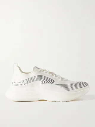 Streamline Rubber-Trimmed Ripstop Sneakers