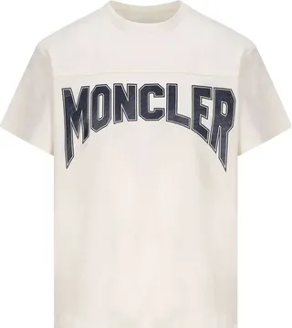 Moncler Logo Printed Crewneck T-Shirt