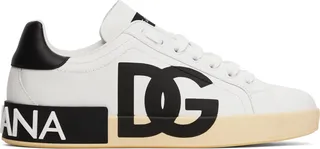 Dolce & Gabbana White Portofino Sneakers