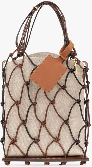 Jacquemus Le Petit Filet Pralu Tote Bag
