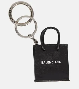 Everyday Tote leather keyring