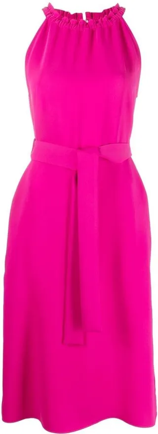 Halterneck Midi Dress