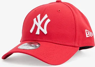 New Era Mens Red 9FORTY New York Yankees Cotton-twill Baseball cap