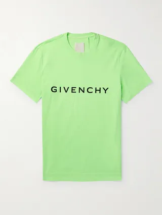 Logo-Print Cotton-Jersey T-Shirt