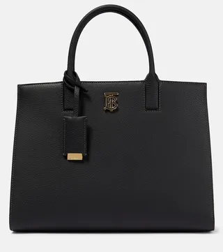 Frances TB leather tote bag