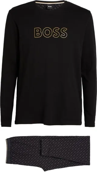 Boss Metallic-Logo Pyjama Set