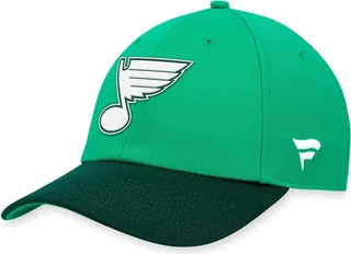 Men's Fanatics Branded Kelly Green St. Louis Blues St. Patrick's Day Adjustable Hat