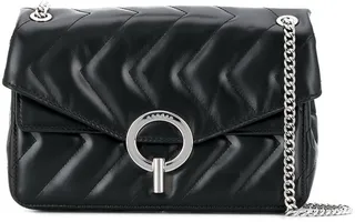 Yza quilted shoulder bag