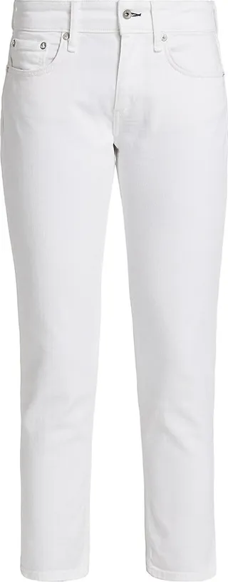 Dre Low-Rise Slim Boyfriend Jeans