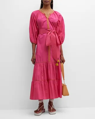 Johanna Belted Maxi Dress