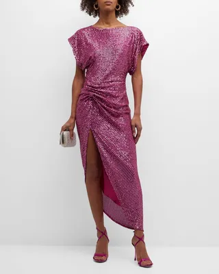 Bercot Sequined Cocktail Dress