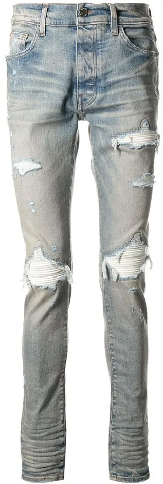 Ultra Suede denim jeans