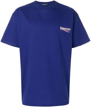 printed logo oversized T-shirt