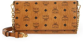 Visetos Coated Canvas Crossbody Wallet