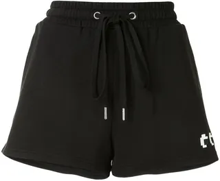 Logo Drawstring Track Shorts