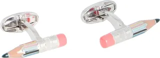 Cufflinks And Tie Clips Silver