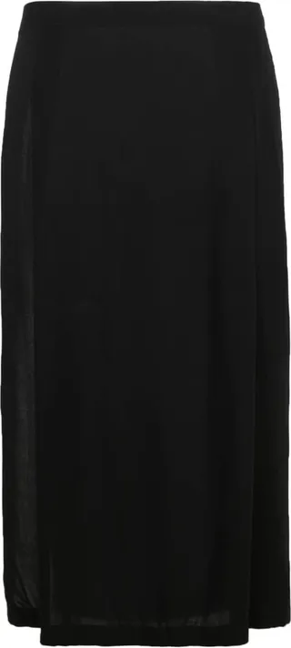 Overlapping-Panel Straight-Leg Trousers
