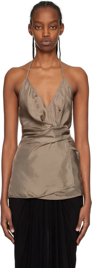 Rick Owens Gray Laura Camisole
