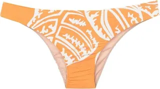 Niarchos leaf-print bikini bottoms