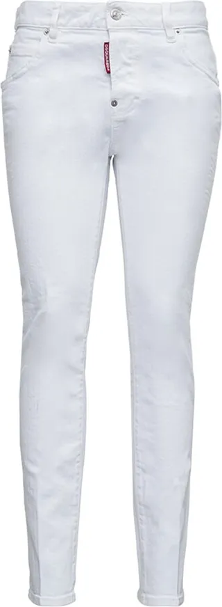 Cool Girl White Denim Jeans