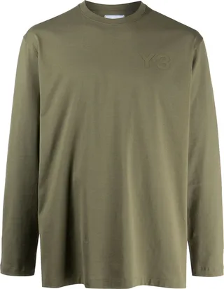 round-neck long-sleeve T-shirt