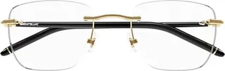 Montblanc Rimless Rectangle-Lens Glasses