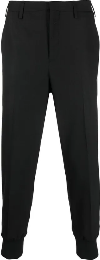 Minimalist tapered trousers