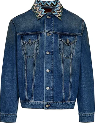 Missoni Button-Up Denim Jacket