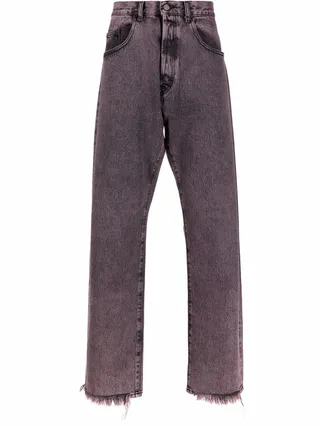 Mid-Rise Loose-Fit Jeans