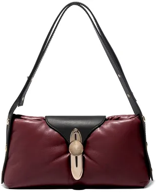 Padded Latch shoulder bag