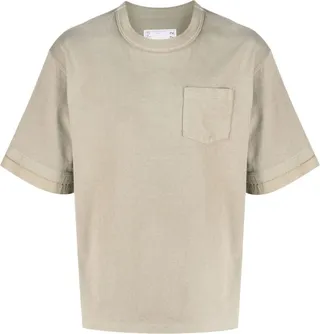 Crew-Neck Cotton T-Shirt