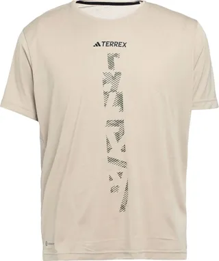 Terrex Agravic Trail Running T-shirt T-shirt Beige