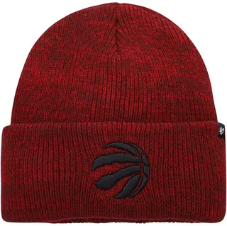 Men's '47 Red Toronto Raptors Brain Freeze Cuffed Knit Hat