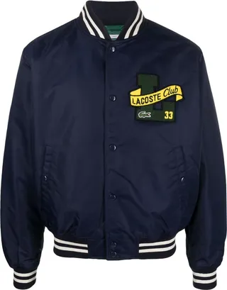 Logo-Embellished Bomber Jacket