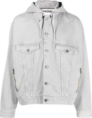 Hooded Denim Jacket