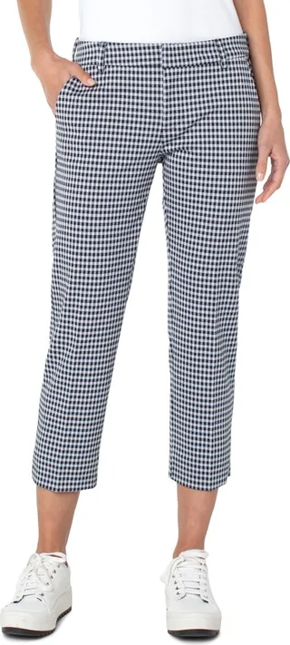 Kelsey Gingham Crop Pants