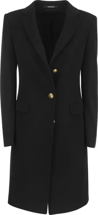 Wool And Cashmere Coat