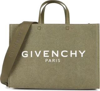 Givenchy G Tote Medium Logo Canvas Bag