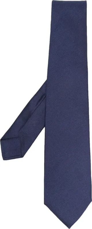 Pointed-Tip Silk Tie
