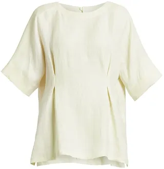 Voyage Filare Hemp Twill Tunic Top