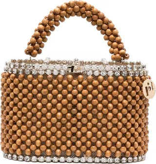 Holli Lolita crystal-embellished tote bag