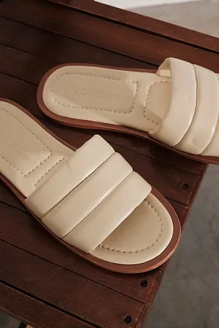 Trio Slide Sandals by Vicenza at Free People