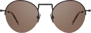 Thom Browne Eyewear Circle Framed Sunglasses