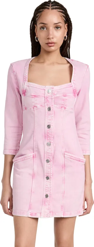 Isabel Marant Vona Denim Mini Dress