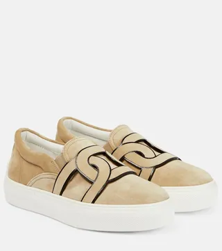 Kate suede slip-on sneakers