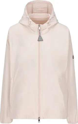 Moncler Logo Patch Long-Sleeved Jacket
