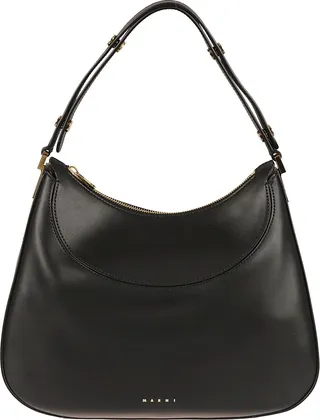 Logo Top Zip Tote