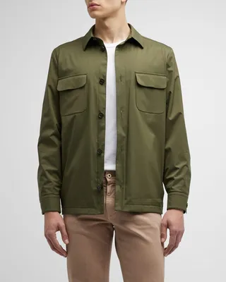 Men's WindWish™ Wind-Resistant Overshirt