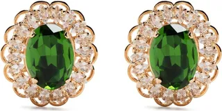 Gold-Plated Crystal Earring