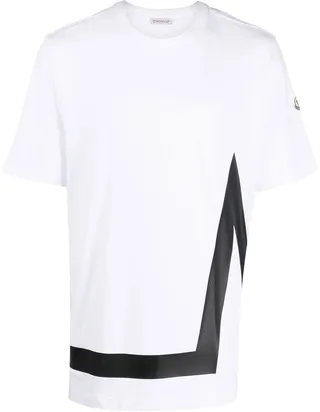 logo-print cotton T-shirt